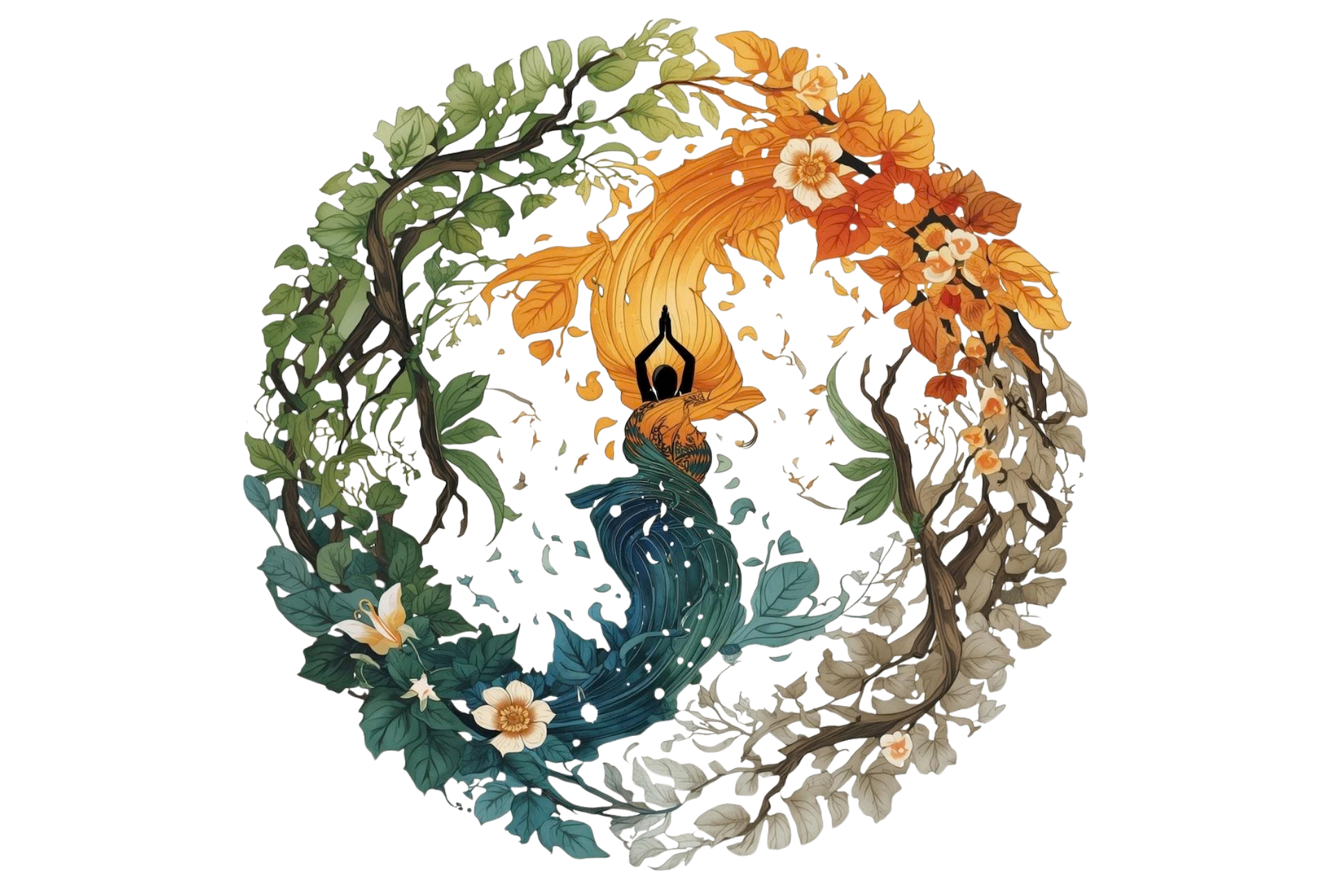 Jahreszauber - verkörpert durch die Jahreszeiten