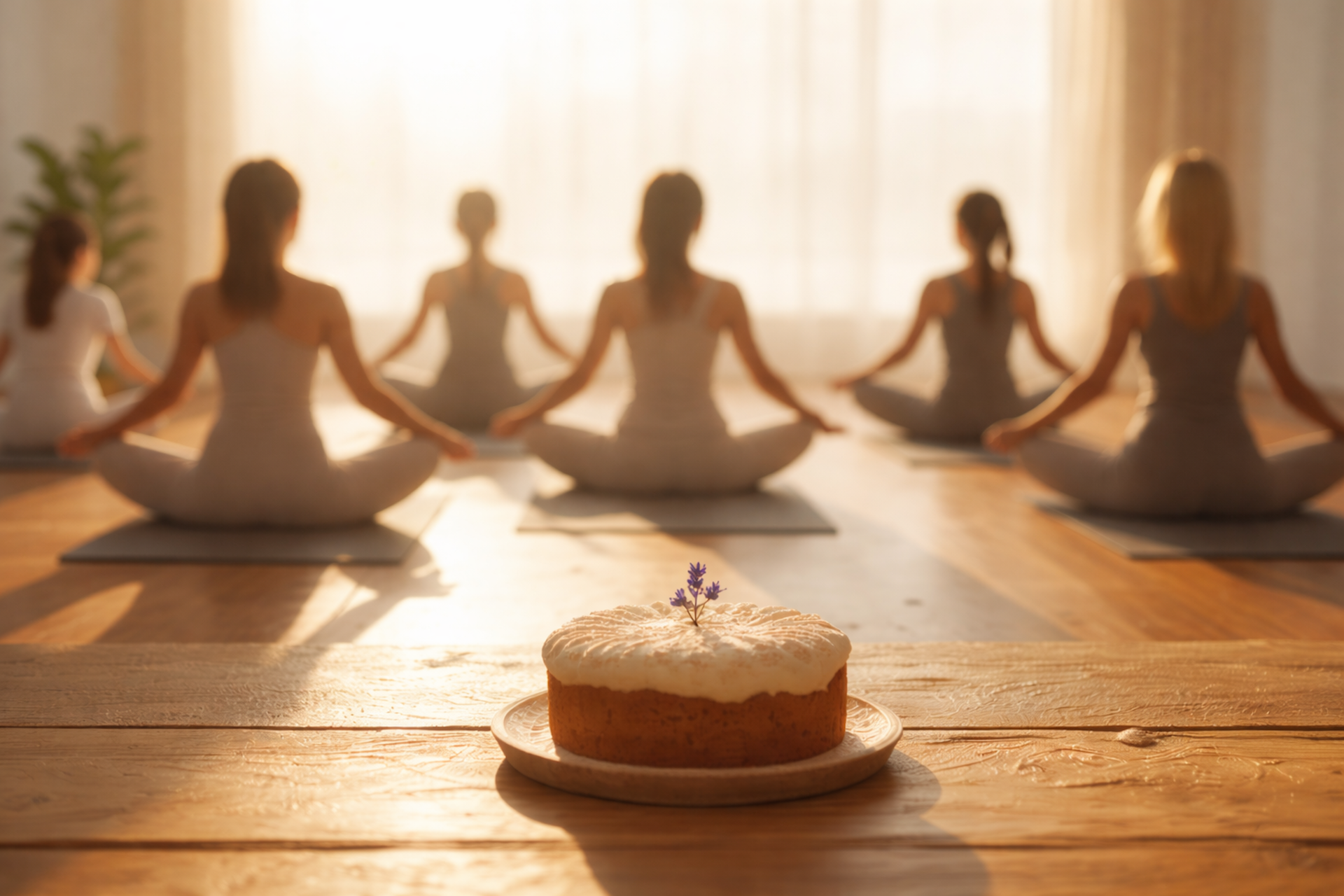 Yoga & Cake - Zeit für Selfcare